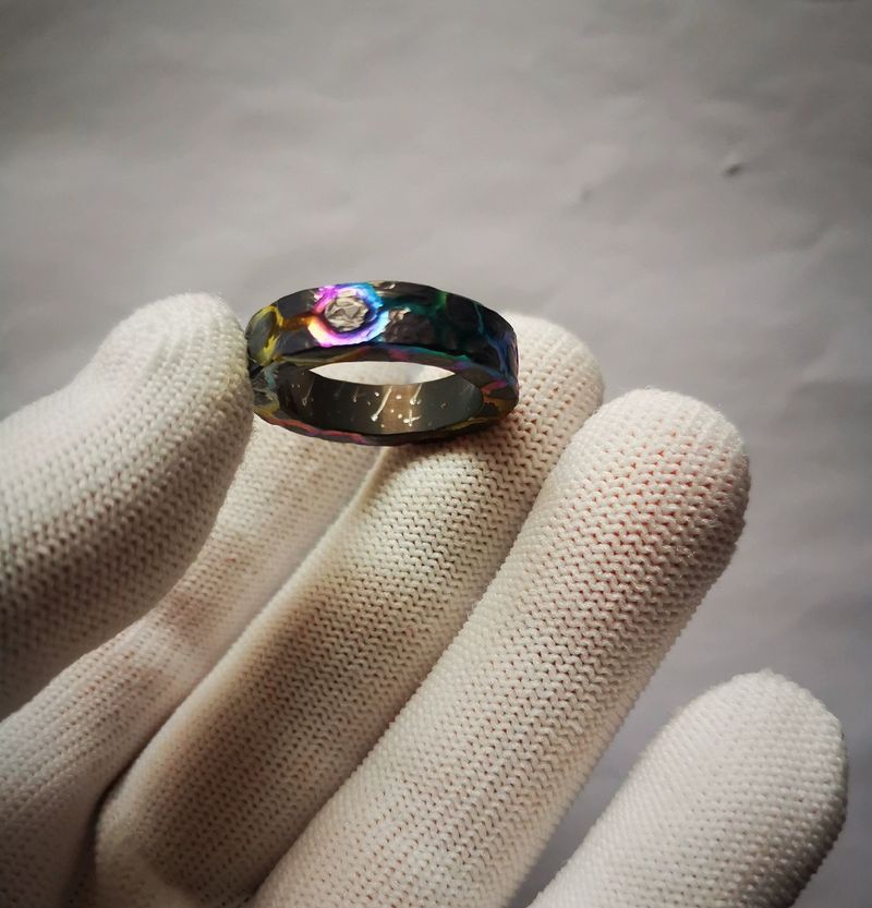 Pure Titanium Thumb Ring