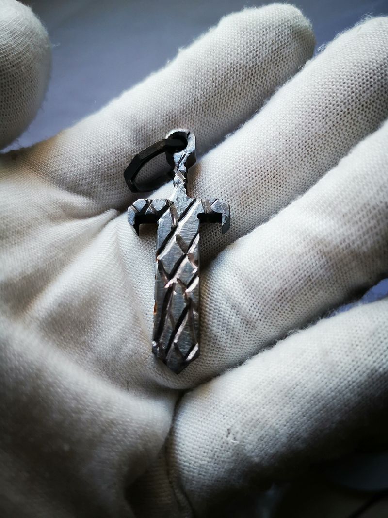 Titanium alloy Greatsword keychain