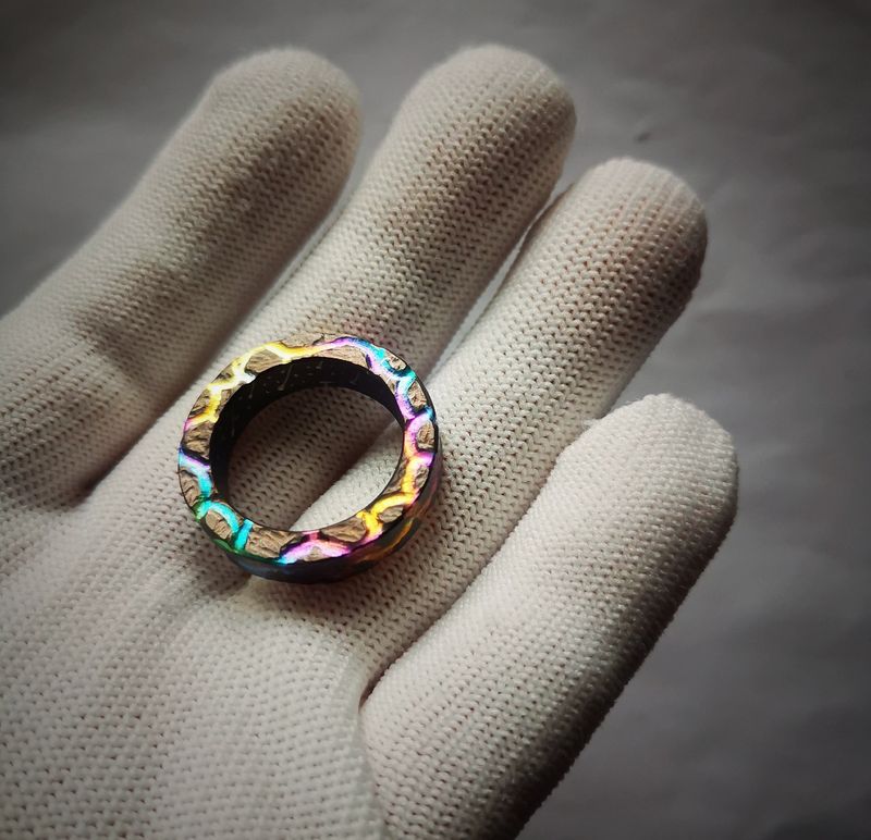 Pure Titanium Thumb Ring