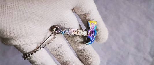 Mini Titanium Alloy Pendant (Axe-shaped)